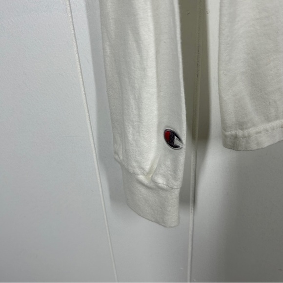 Champion Notre Dame Irish White Long Sleeve Tee Small - Picture 4 of 5